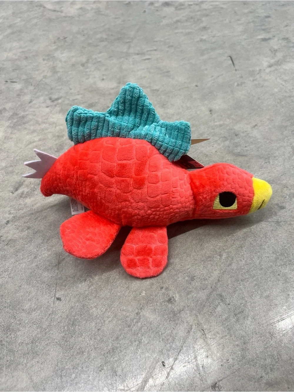 NWT Bark Stella Stegosaurus Dinosaur Dog Toy